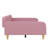 Leg-Supported, Fabric-Covered Daybed-1651514124-1651514125