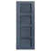 Straight Top Full-style Open Louvre Shutters Pair