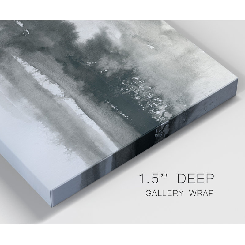 Lake Drama I - impression sur toile tendue, H 32 po x l 24 po x P 1 po