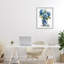 Vase en porcelaine avec bouquet d'hortensias, estampe numérique, imaginée par Imagine It Images-359176624-359176628