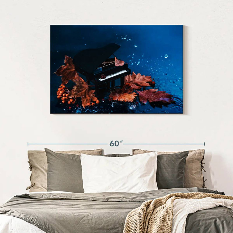 Abarca Autumn Tiny Piano, 30" H x 45" W