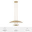 Grand luminaire suspendu moderne ajustable Hunter Sunset Ridge-114532195