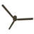 Indy Flush 72-in Indoor/Outdoor Smart Ceiling Fan with Remote-65429308