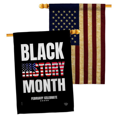 2-Sided Polyester 40" x 28" House Flag