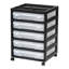 IRIS Drawer Plastic Storage Chest with Casters-1026659221-942354176