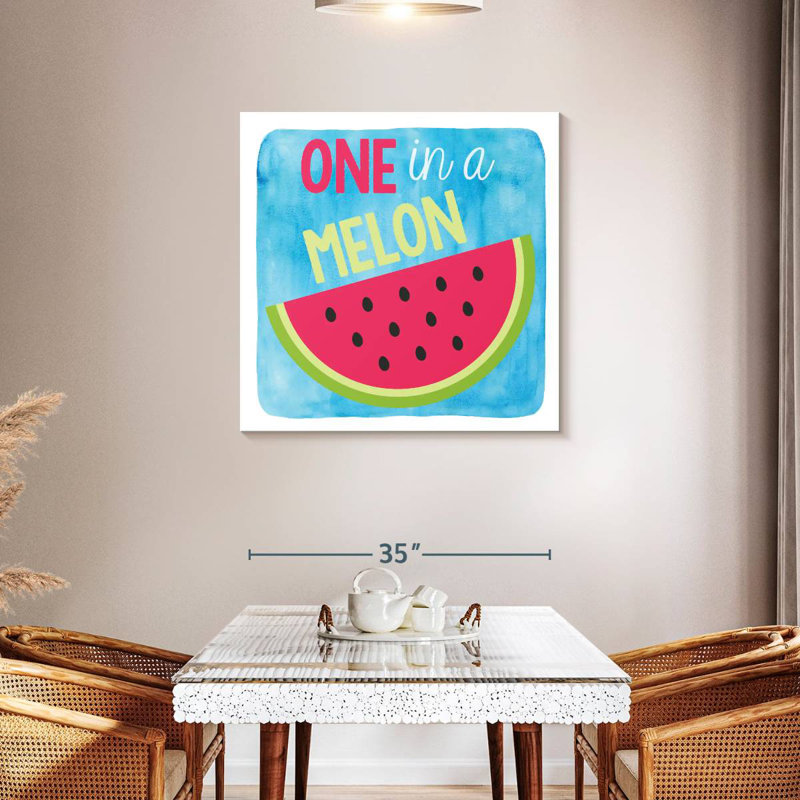 Ketti Melon Puns, 36" H x 36" W