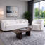 Ensemble de canapés 2 pièces 4 places avec fauteuil pivotant 360 ° Modern-4055556-14879164