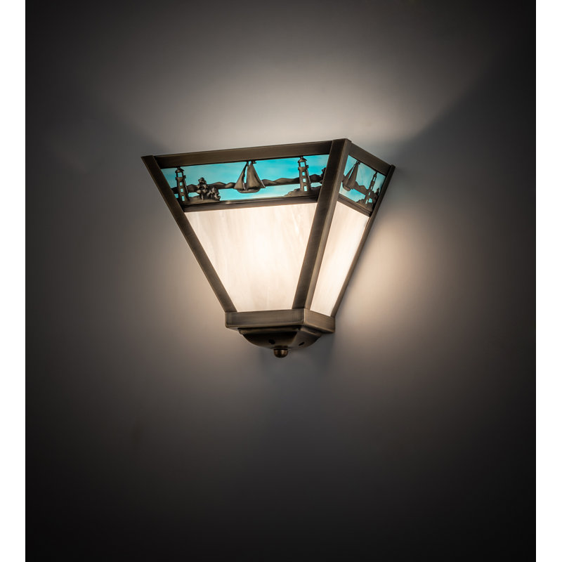 Sailboat 1 - Light Flush Mounted Sconce