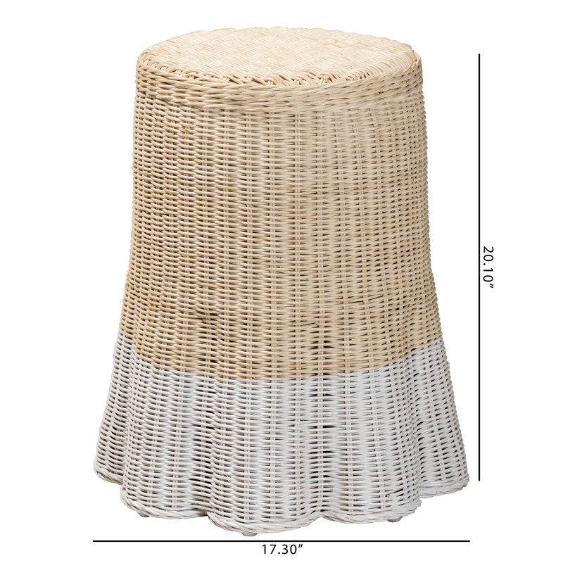 Table de bout Bali & Pari Sarna Natural Rattan