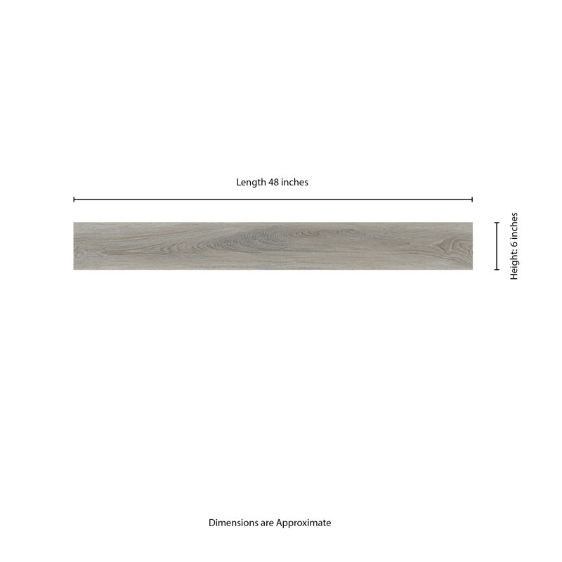 Parquet en vinyle brossé Patinad Hollows 6 po x 48 po 2 mm 12 mm, Patinad Hollows, 12 mil
