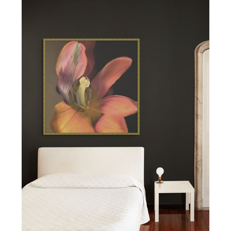 Painting With Tulip 1 Print, 39.25" H x 39.25" W