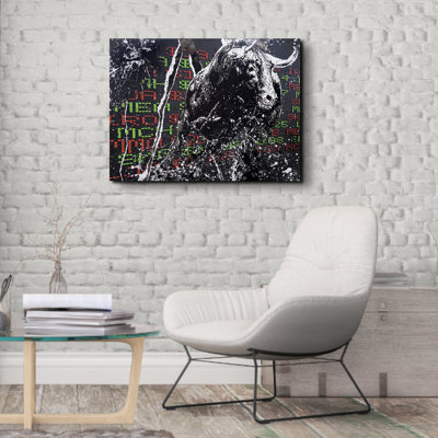 " Wallstreet Bull " by Pratiksha Muir