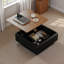 31'' Lift Top Coffee Table With Hidden Storage, Square Center Table For Living Room Office