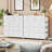 Sienna-Marie 10-Drawer Dresser for Bedroom with Side Pockets & Hooks, Wide Chest of Drawers with Fabric Bins & Metal Frame, Storage Organizer for Closet, Living Room, Dorm, Rustic Wood Top-85836526