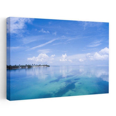 Nuage au-dessus de l'océan, Florida Keys, Floride, États-Unis, paysage abstrait, art naturel