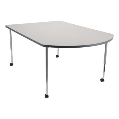 Table d'activité mobile à hauteur réglable 72 po x 48 po Structure Series Workaround