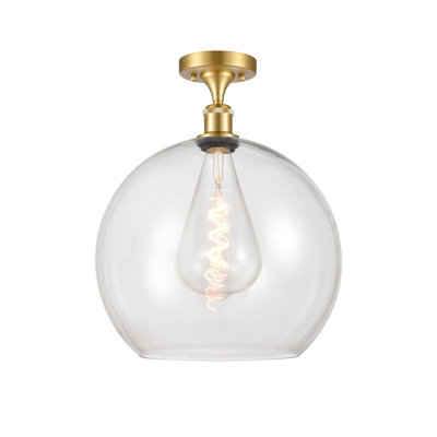 Cindi Glass Semi Flush Mount