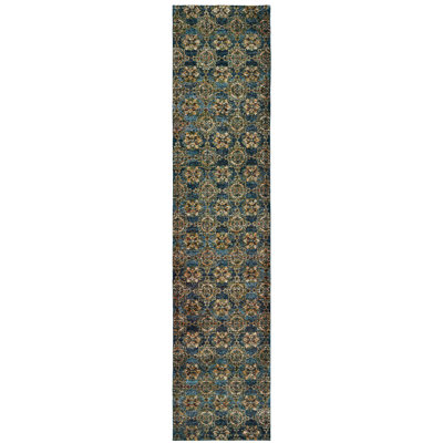 Tapis bleu Tuma