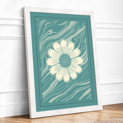 Daisy in Motion Botanical - Framed Print