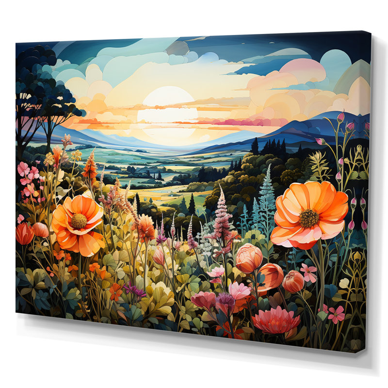 «Vietnam Hills Of Da Lat», reproduction sur toile, H 30 po x l 40 po x P 1,5 po, Toile tendue
