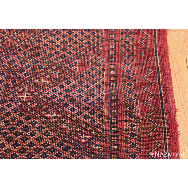 Moroccan One-of-a-Kind Rectangle 6'7" X 11' Hand Knotted Area Rug