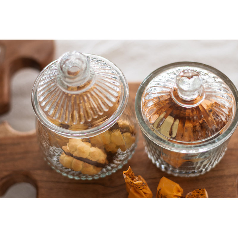 French Bistro Glass Bon Bon Jar