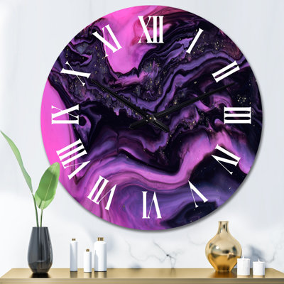 Horloge murale surdimensionnée