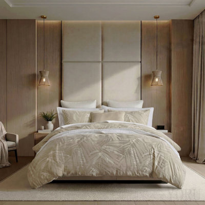 3 Pieces King Cotton Duvet Set,Linen
