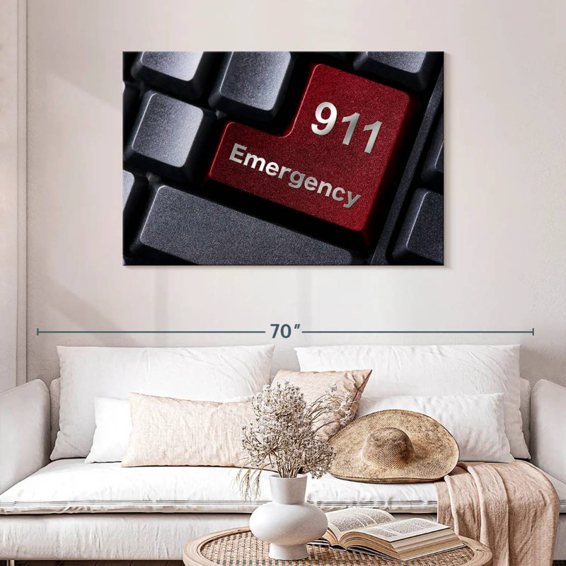 Alcaraz 911 d'urgence, H 30 po x l 45 po