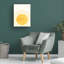 Paysage boho jaune soleil couchant 2-619385266