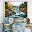 «Coastal Creek Silver Stream I», reproduction sur toile-11828949-11828951