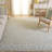 Dip Dye Hand Tufted Wool/Cotton Oriental Rug in Gray/Ivory-95854190