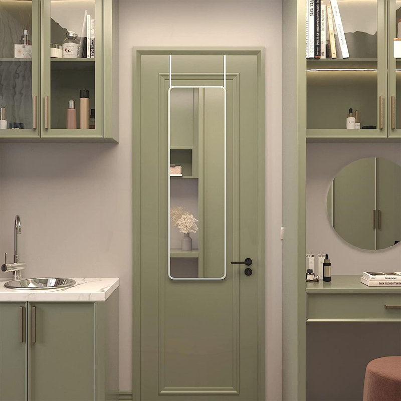 Miroir 47 po x 14 po, Argent argent