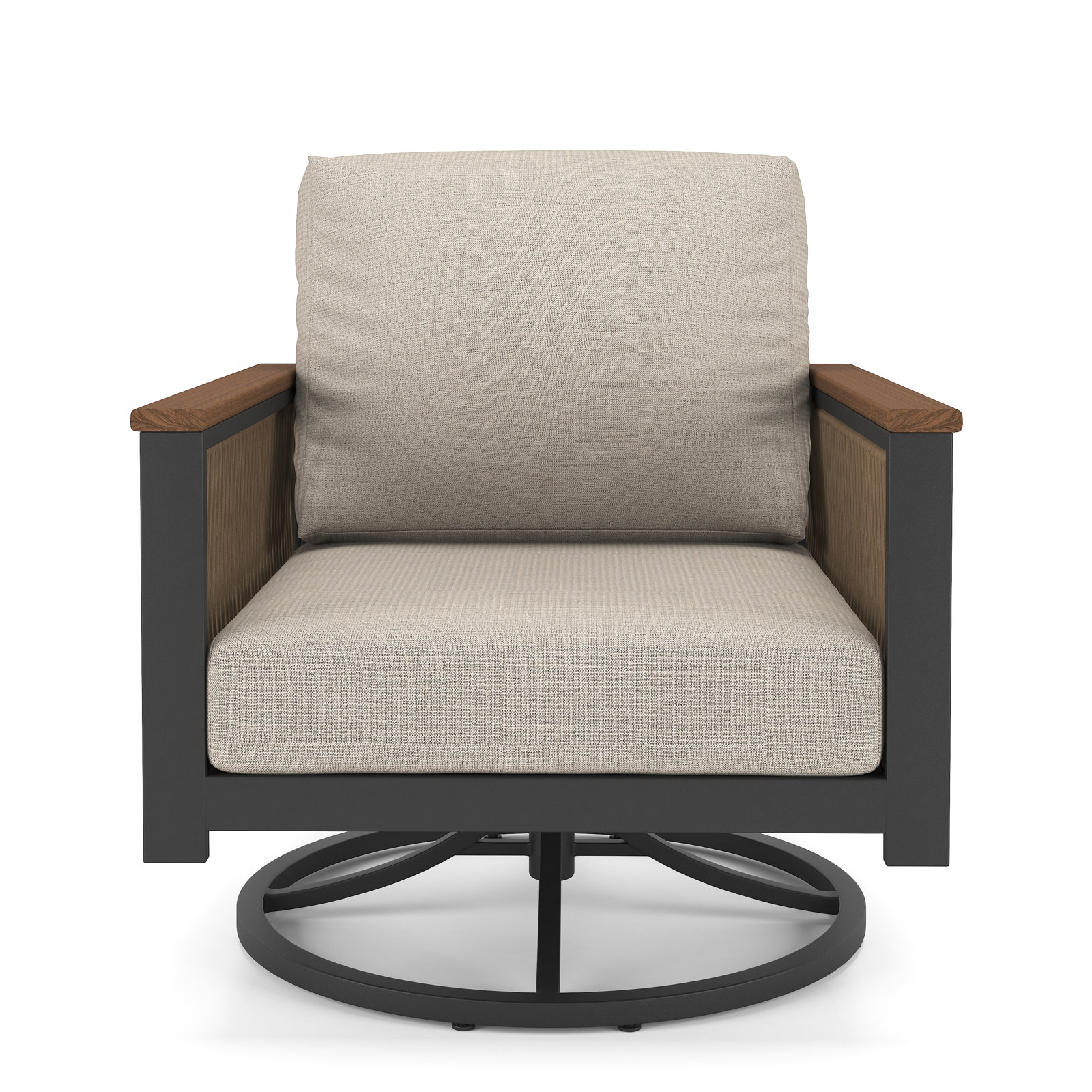 Townsend Sunbrella® Patio Rocking Chair, Cast Silver Sunbrella®