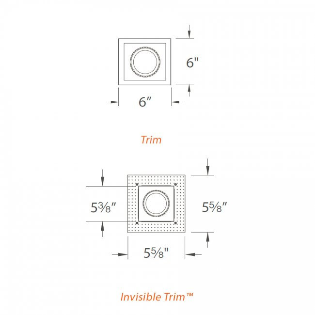 Recessed Lighting Housing, White
