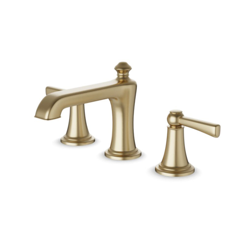 Robinet de lavabo surdimensionné 8 "Trova Classic, Laiton satiné