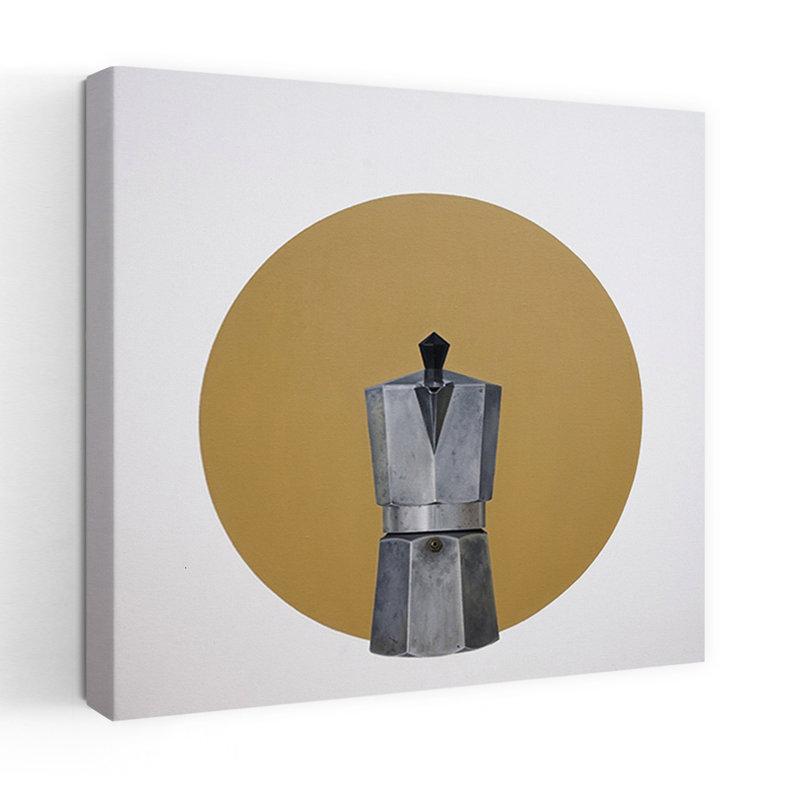 Art contemporain contemporain, H 18 po x l 18 po