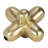 Decorative Metal Orb Object for Home Decor Display - Geometric Sculpture Accent for Office, Tabletop, or Living Room Decoration - Gold-547501287-547501282
