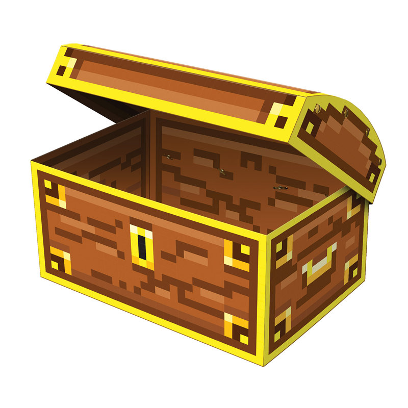 8-Bit Treasure Chest - 8" x 5Â½" - Pack of 12