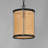 Postfield 1 - Light Black Cylinder Pendant