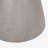 Jacqueline Modern Accent Outdoor Lightweight MGO Side Table with Hourglass Silhouette-671095513
