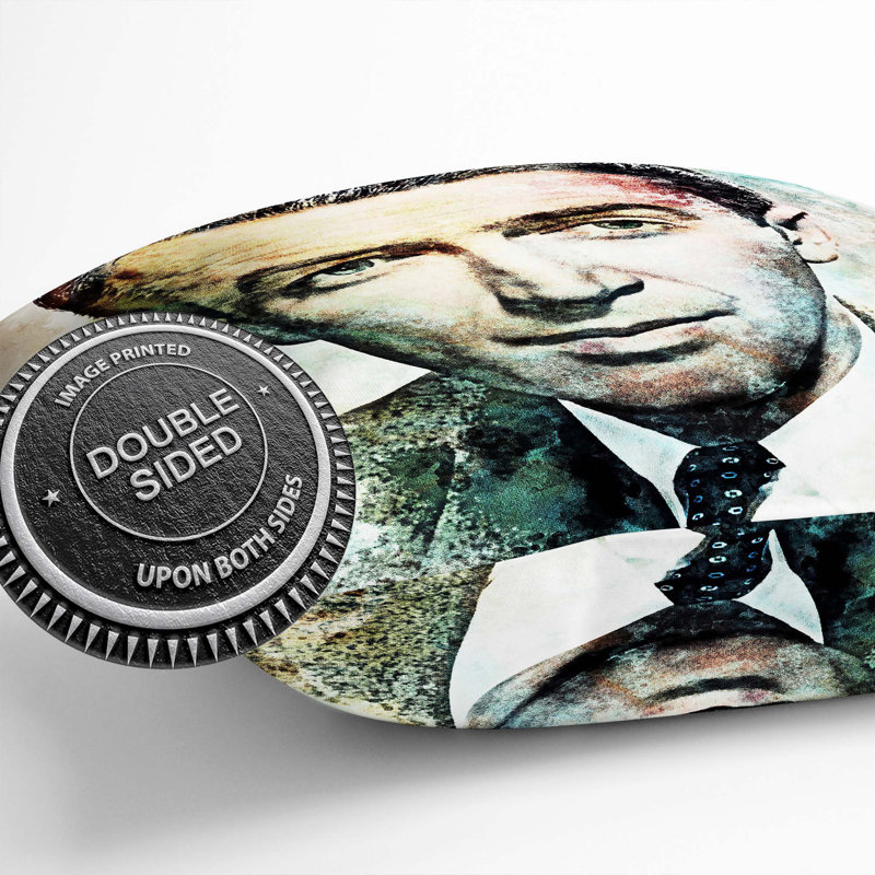Square Throw Cushion, 40cm H x 40cm W x 15cm D