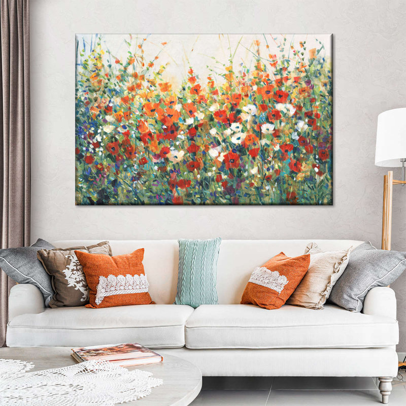 Garden In Bloom I Canvas Print, 48" H x 32" W x 1.25" D