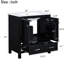 Meuble-lavabo double, - Armoire pratique avec lavabos de rangement pour la décoration-1020861043