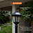 Easy Install Modern Farmhouse Solar Wall Light