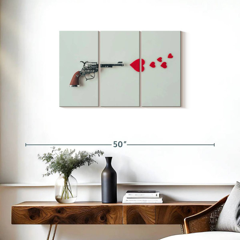 Kill With Love, 20" H x 33" W
