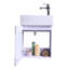 Townville 17.75'' Single Bathroom Vanity with Ceramic Top