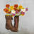 Boots with Daisies Flowers - Rustic Metal Print Home Decor