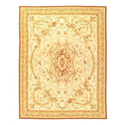 Oriental Area Rug in Beige