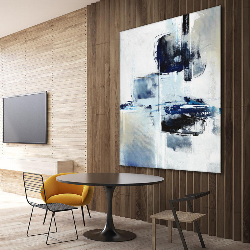 " On Ice ", 84" H x 84" W x 1.5" D